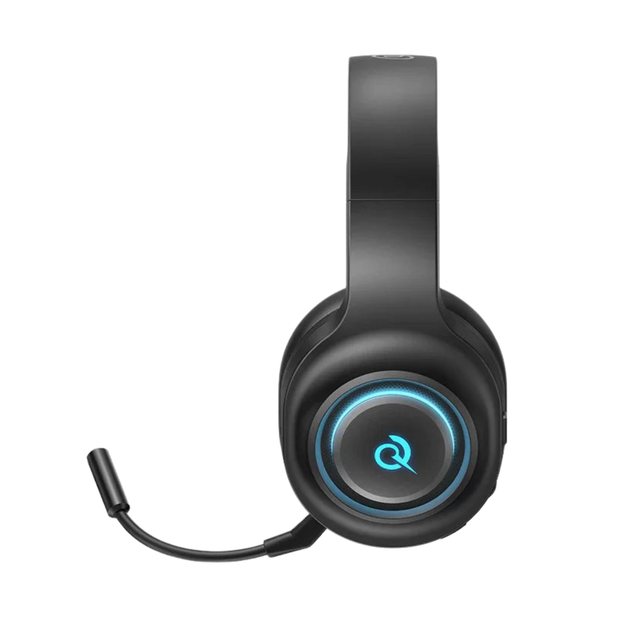 QCY Heroad V200 Wireless Gaming Headset with Detachable Mic and RGB Lighting
